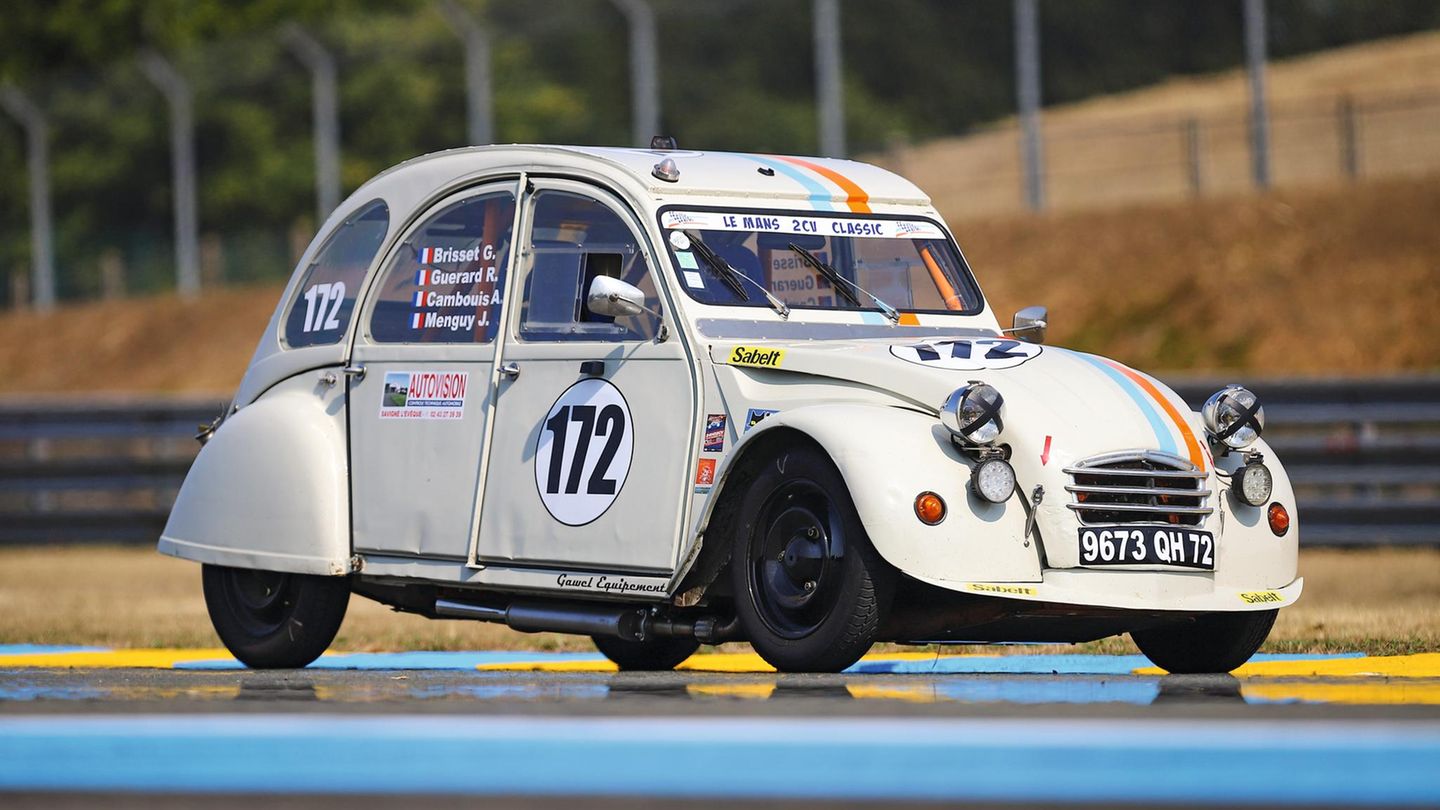 Jérémie M. 1974 Rust’in  Dank Rust’in kann ich meine Leidenschaften vereinen: 2 CV und Autorennsport