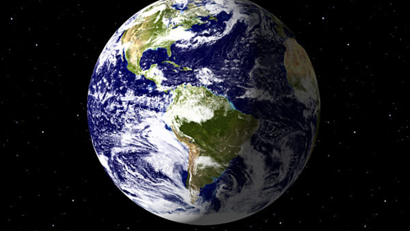 Erdkugel aus dem All