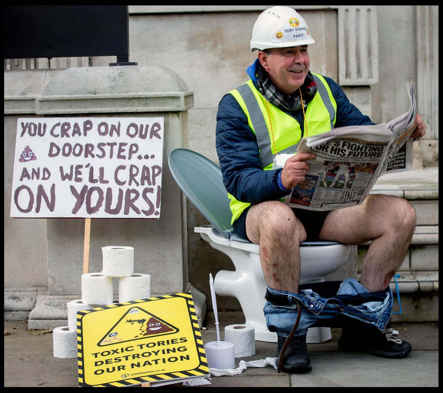 Anti-Brexit-Veteran Steve Bray
