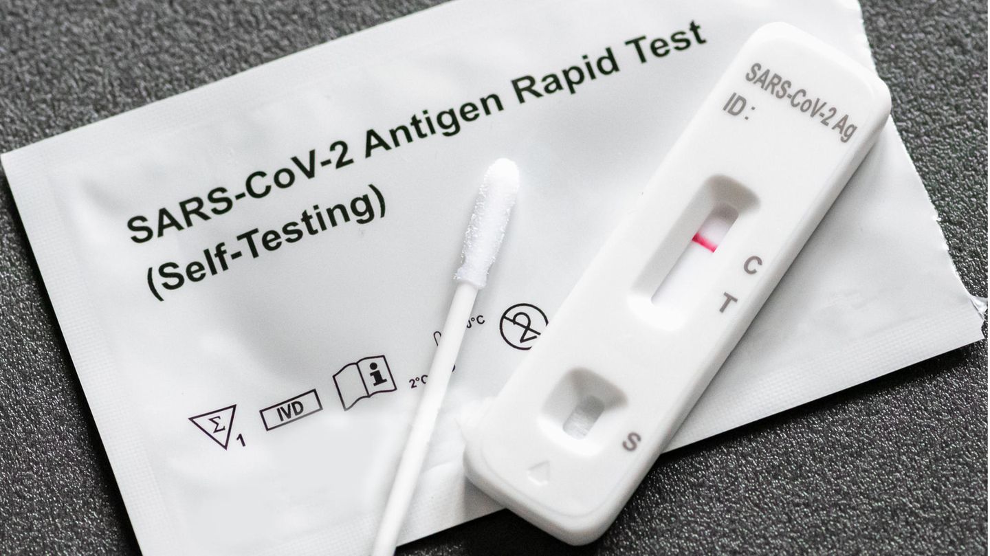 Negativer Corona Schnelltest