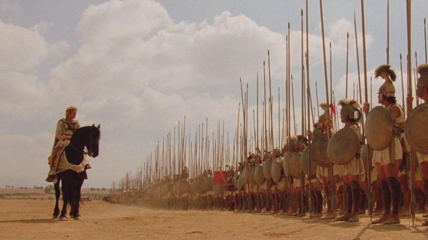 Szene aus aus dem Fim "Alexander" von Oliver Stone