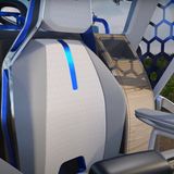 Der Arbeitsplatz sieht ausgesprochen edel aus.