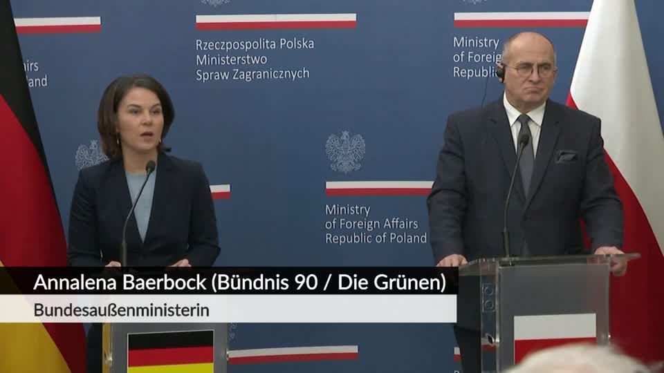 Video: Außenministerin Baerbock: "Wir stehen zu unseren Verpflichtungen im Bündnis" Video: Außenministerin Baerbock: "Wir stehen zu unseren Verpflichtungen im Bündnis"