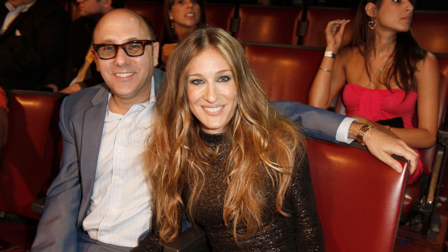 Willie Garson und Sarah Jessica Parker 2008 bei den MTV Movie Awards