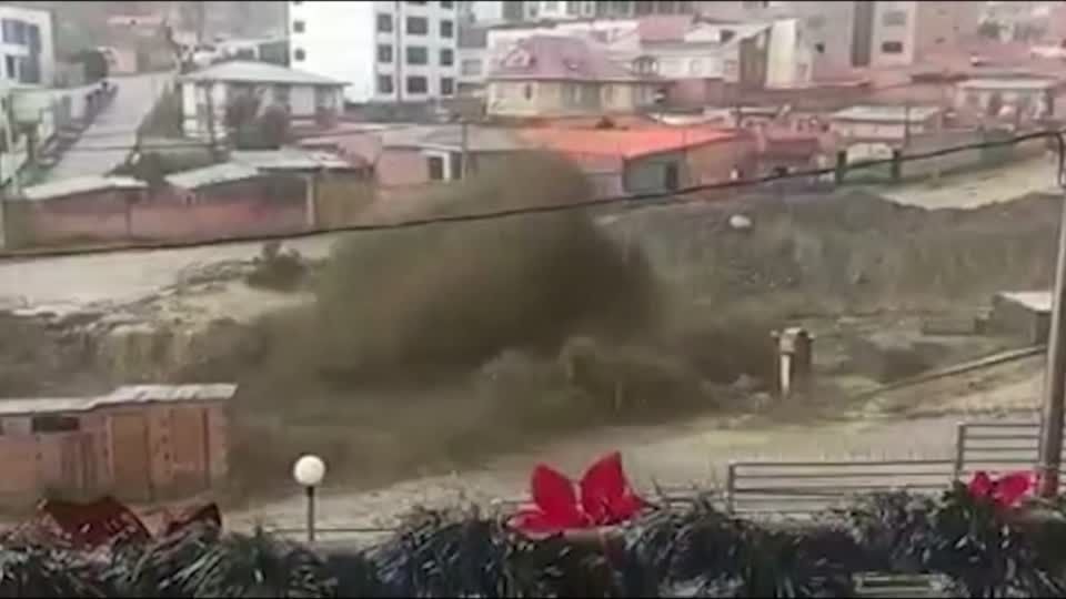 Video: Bolivien: Überschwemmungen sorgen für Zerstörung