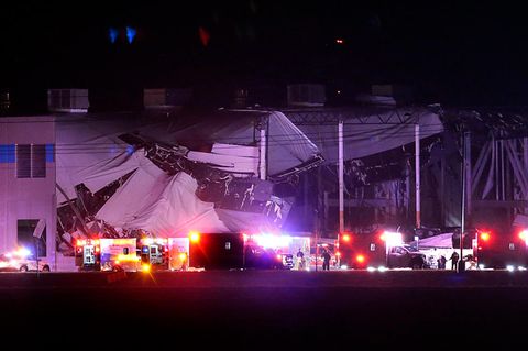 Auch im US-Bundesstaat Illinois wütete ein Tornado, durch den das Amazon-Vertriebszentrum in Edwardsville teilweise einstürzte