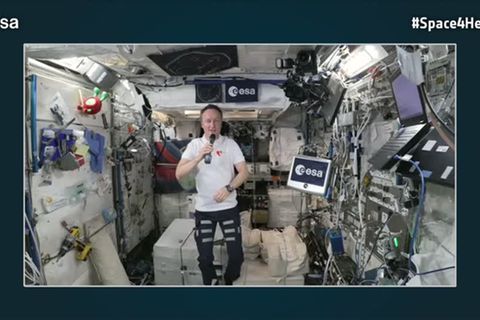 Fragestunde mit Kindern: KinderHerz-Botschafter: Esa-Astronaut Matthias Maurer forscht im All auch an Herz-Zellen