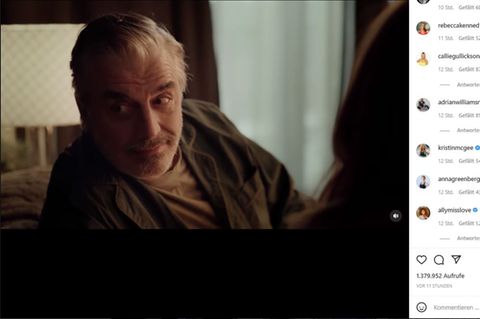 Chris Noth als Mr. Big im Peleton-Werbeclip