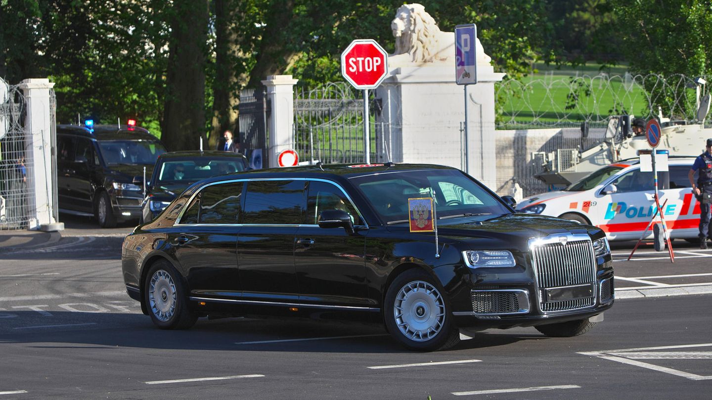 Zum Vergleich: Wladimir Putins Dienstwagen
