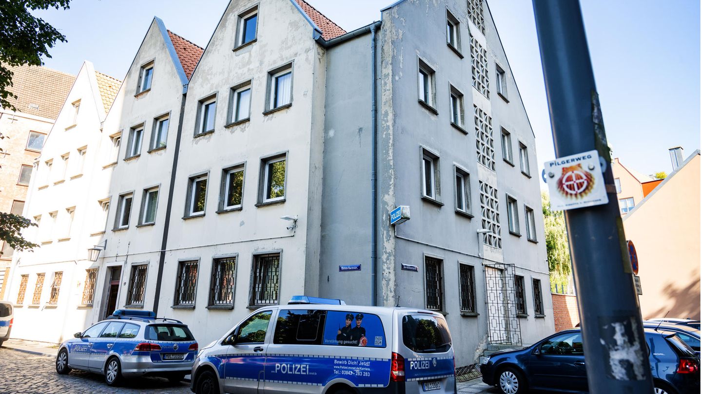 Polizei in Stralsund als Symbolfoto für Artikel über vermisste Kinder