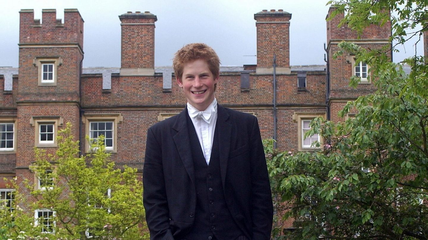 Prinz Harry als Schüler am Eton College
