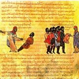 Ein Waräger versuchte, eine Thrakerin zu vergewaltigen. Sie wehrte sich und spießte den Krieger mit einem Speer auf. Die Kameraden des Toten suchten keine Rache bei der Frau, sondern priesen ihren Mut. Dann überreichten sie ihr den Besitz des Mannes, den sie im Kampf gewonnen habe.