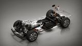 Mazda Plattform Längsmotor