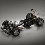 Mazda Plattform Längsmotor