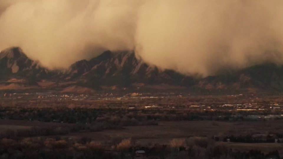 Video: Staubsturm in Colorado Video: Staubsturm in Colorado