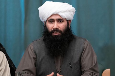 Mohammad Naeem, Sprecher des politischen Büros der Taliban in Doha