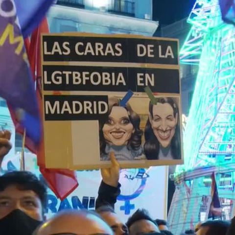 Video: Große Demo für LGBTQ-Rechte in Spanien