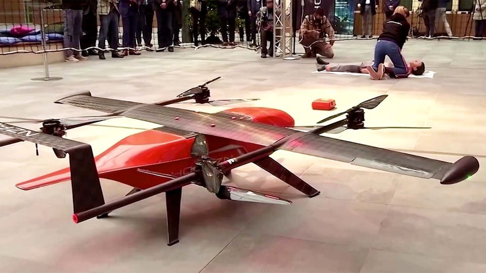 Horyzn-Projekt: Hilfe aus der Luft: Diese Drohne könnte schon bald Leben retten