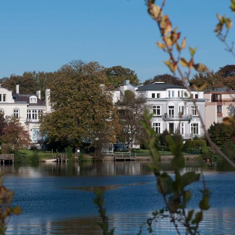 Villen an der Außenalster in Hamburg