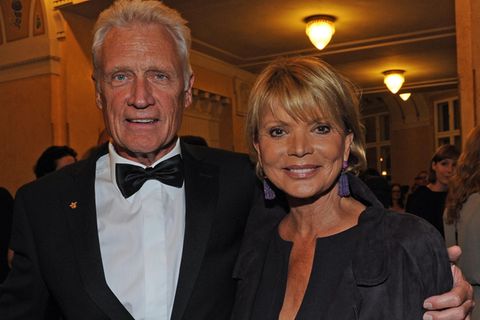 Damals noch Arm in Arm: Robert Atzorn und Uschi Glas 2013 beim Bayerischen Fernsehpreis