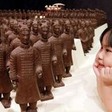 Anstelle eines Osterhasen gibt es Schoko-Krieger