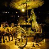 Etwa 8000 Mann schützten den Kaiser.