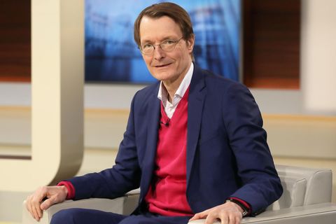 Dauergast bei Anne Will (hier), Illner und Co.: Gesundheitsminister Karl Lauterbach ist der unangefochtene Talkshow-König 2021.
