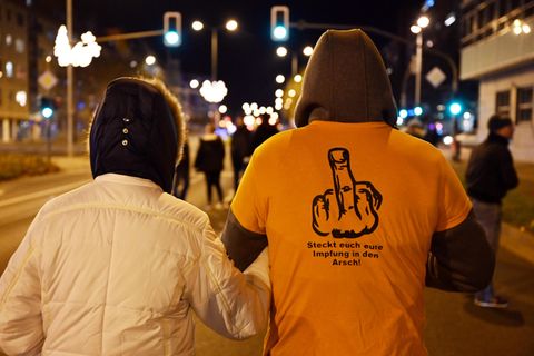 Coronaproteste radikalisieren sich – nicht nur verbal