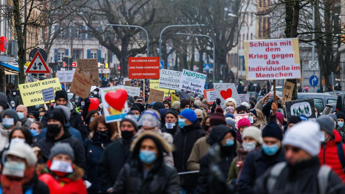 Corona demonstrations – between peaceful protest and outbreaks of violence