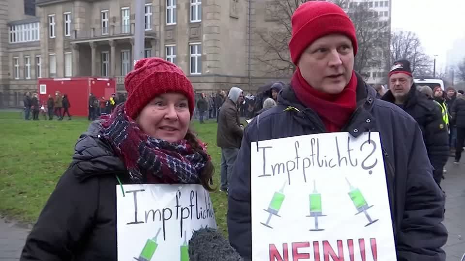 Video: "Unter Impfung verstehe ich was anderes" - Impfgegner äußern sich