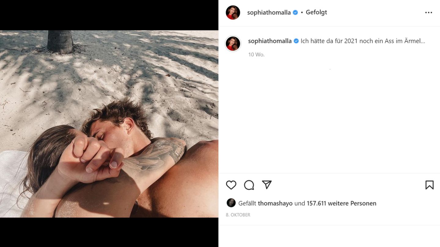 Alexander Zverev und Sophia Thomalla