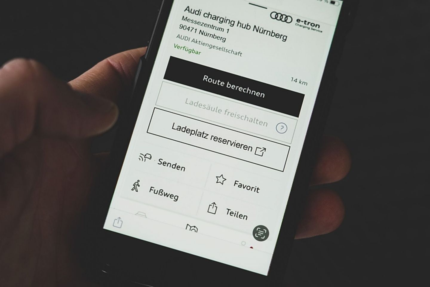 Audi Charging Hub