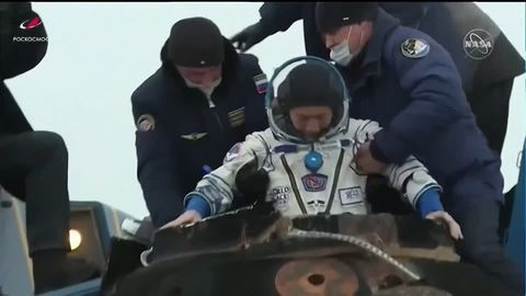 Sojus-Raumkapsel: Im Eiltempo zur ISS: Raumfahrer verbessern Bestzeit um elf Minuten