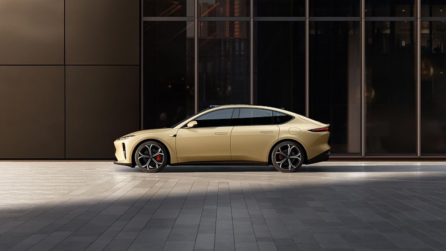 Die Silhouette des Nio ET5: Sportlich, modern, aber gleichzeitig auch dezent.