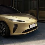 Die Front des Nio sieht sportlich und gefällig aus.