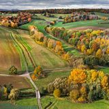 Kolonnenweg von oben