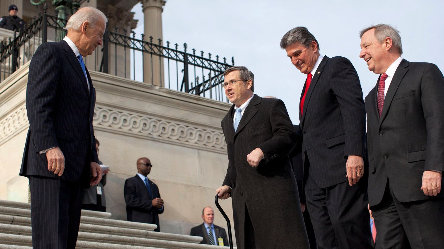 Joe Biden und Joe Manchin