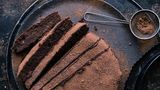 Mousse-au-Chocolat in Kuchenform