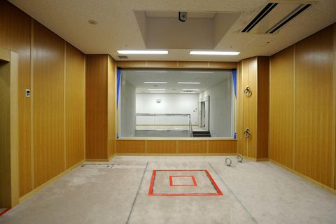 In einem Raum wie diesem werden zum Tode Verurteilte in Japan gehängt