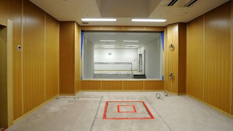 In einem Raum wie diesem werden zum Tode Verurteilte in Japan gehängt