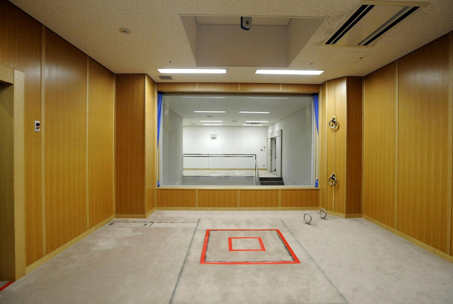 In einem Raum wie diesem werden zum Tode Verurteilte in Japan gehängt