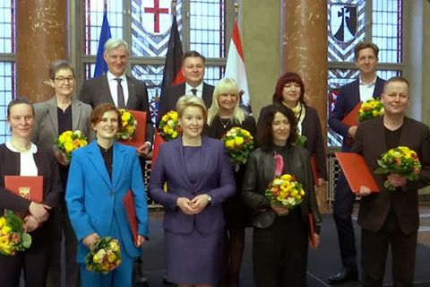 Video: Franziska Giffey nun erste "Regierende" von Berlin
