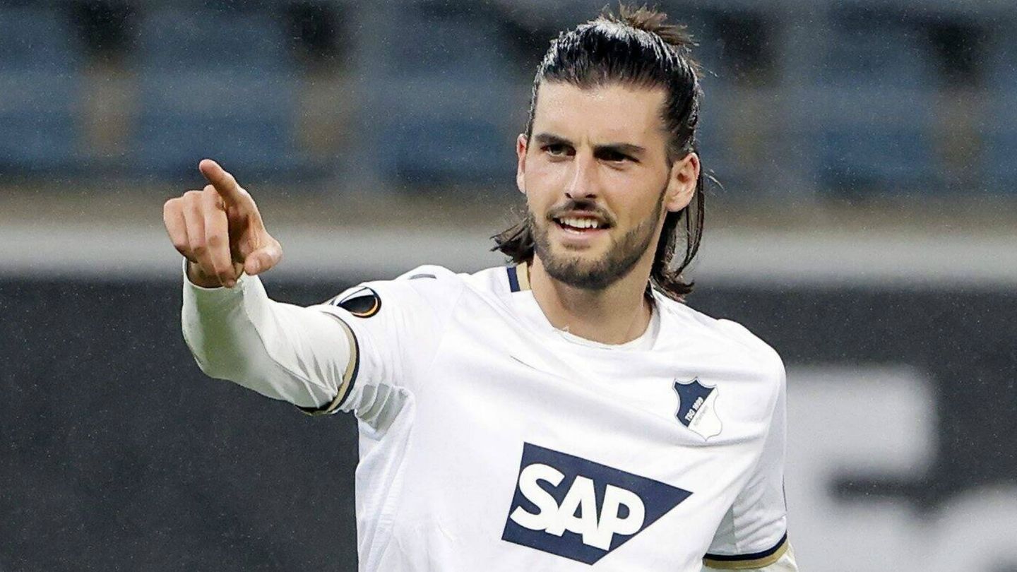 GERMANY ONLY: FLORIAN GRILLITSCH HOFFENHEIM EUROPA LEAGUE 29102020 GERMANY ONLY: FLORIAN GRILLITSCH HOFFENHEIM EUROPA LEAGUE 29102020