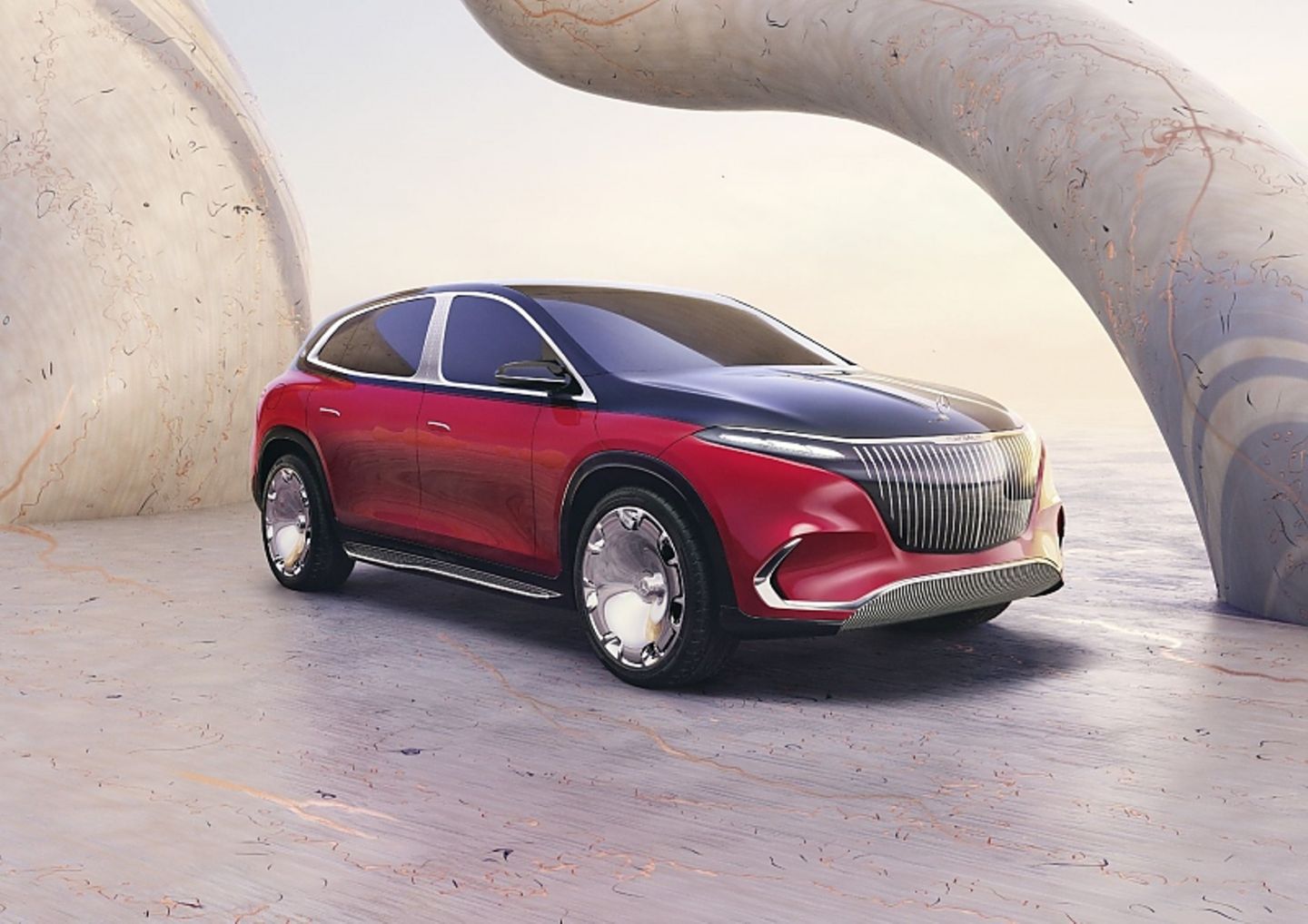 Vom EQS-SUV wird es natürlich eine Maybach-Version geben