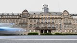 Lost Place: das alte Polizeipräsidium in Frankfurt von außen