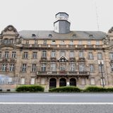 Lost Place: das alte Polizeipräsidium in Frankfurt von außen
