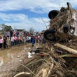 Philippinische Vizepräsidentin besucht die Bewohner