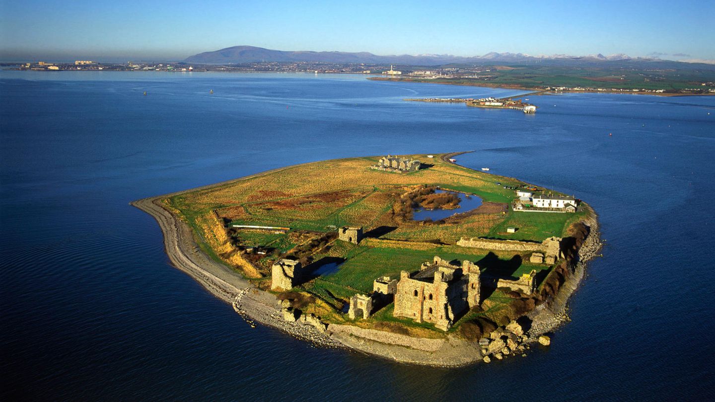 Groß ist sie nicht: Die britische Insel Piel Island