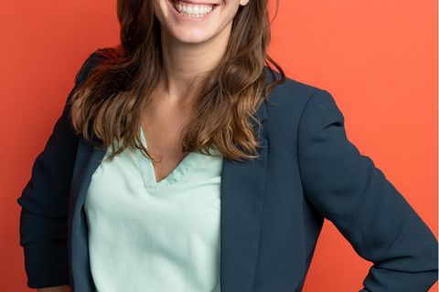 Miriam Schneider, 34, ist Organisationspsychologin und arbeitet als Verhaltenswissenschaftlerin bei der Coaching-Plattform Coachhub