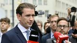 Sebastian Kurz vor der Presse